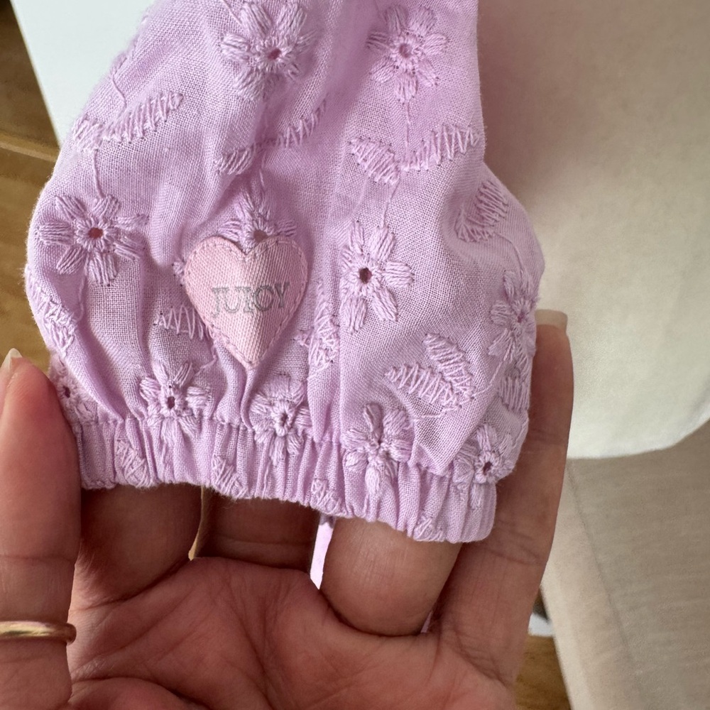 Juicy Couture Lilac kids dress size 10 - Picture 6 of 9